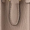 Mini bolso de hombro de piel Mini bolso de hombro de piel
