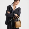 Mini bolso de hombro de piel Mini bolso de hombro de piel