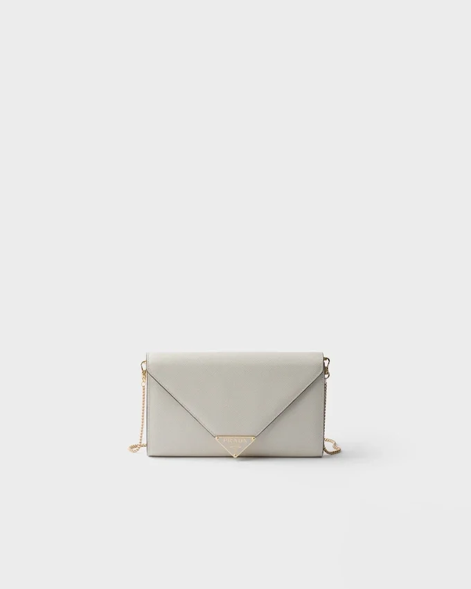 Mini bolso de piel Saffiano Mini bolso de piel Saffiano