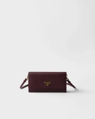 Mini bolso de piel Saffiano