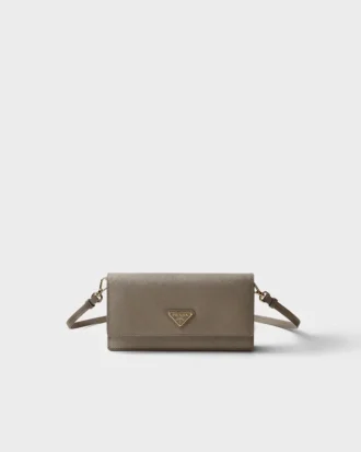 Mini bolso de piel Saffiano