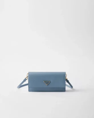 Mini bolso de piel Saffiano