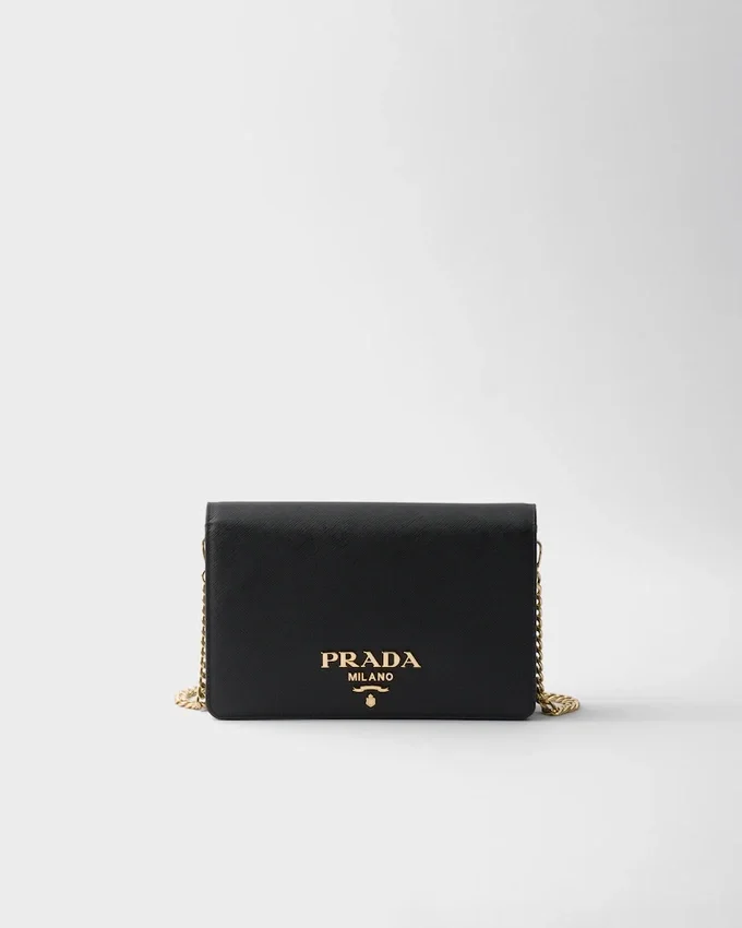 Mini bolso de piel Saffiano Mini bolso de piel Saffiano