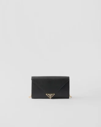 Mini bolso de piel Saffiano