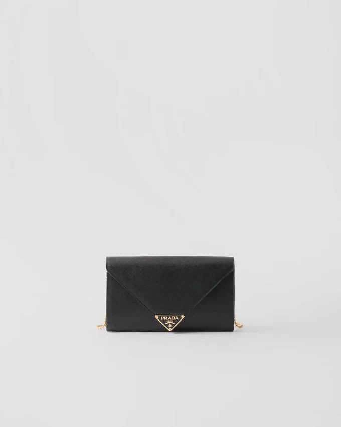 Mini bolso de piel Saffiano Mini bolso de piel Saffiano