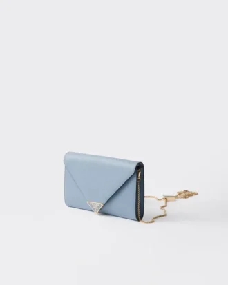 Mini bolso de piel Saffiano