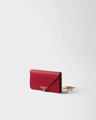 Mini bolso de piel Saffiano
