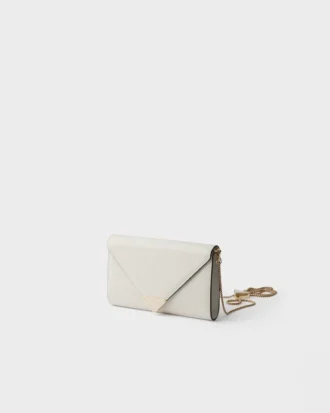 Mini bolso de piel Saffiano