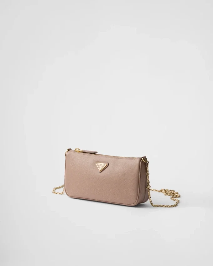 Mini bolso de piel Saffiano Mini bolso de piel Saffiano