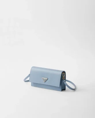 Mini bolso de piel Saffiano