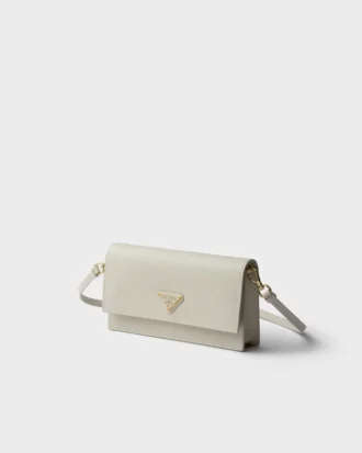 Mini bolso de piel Saffiano