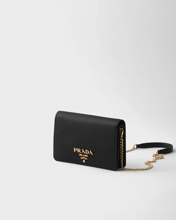 Mini bolso de piel Saffiano Mini bolso de piel Saffiano