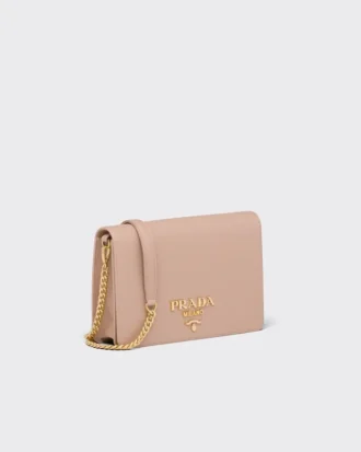 Mini bolso de piel Saffiano