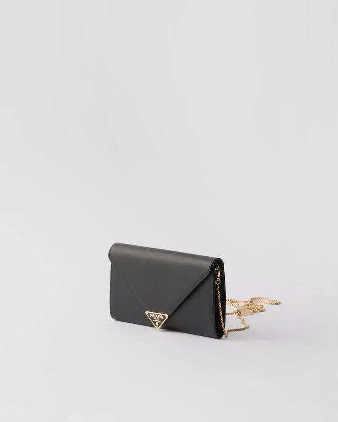 Mini bolso de piel Saffiano Mini bolso de piel Saffiano
