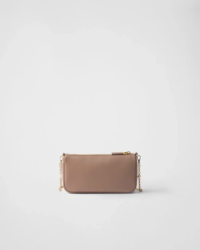 Mini bolso de piel Saffiano Mini bolso de piel Saffiano