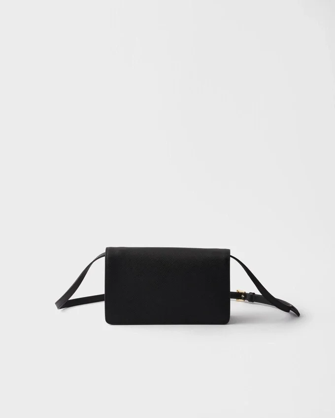 Mini bolso de piel Saffiano Mini bolso de piel Saffiano
