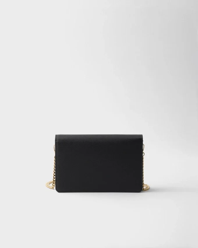 Mini bolso de piel Saffiano Mini bolso de piel Saffiano
