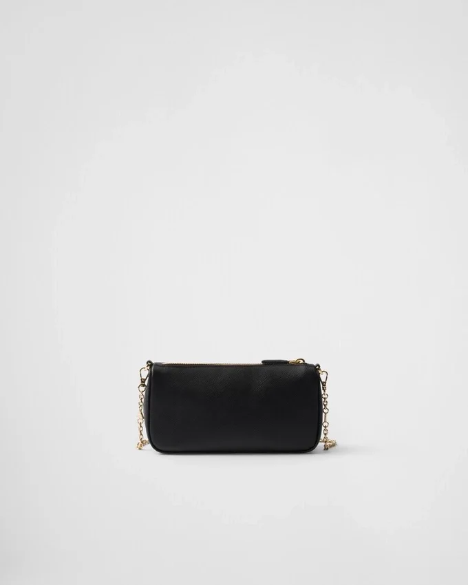 Mini bolso de piel Saffiano Mini bolso de piel Saffiano