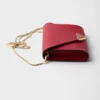Mini bolso de piel Saffiano Mini bolso de piel Saffiano