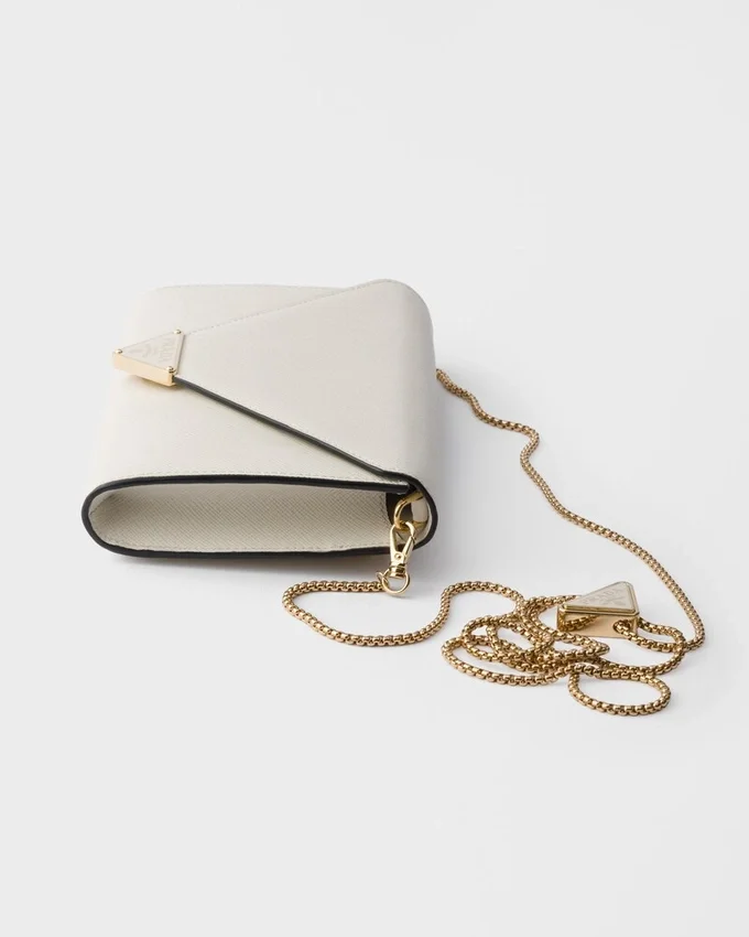 Mini bolso de piel Saffiano Mini bolso de piel Saffiano