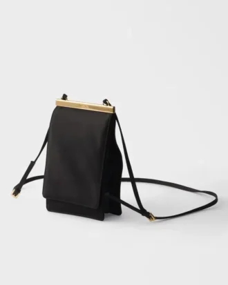 Mini bolso de satén