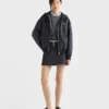 Minifalda ligera de Re-Nylon acolchado Minifalda ligera de Re-Nylon acolchado