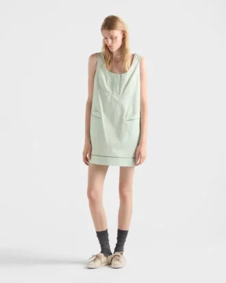 Minivestido de algodón
