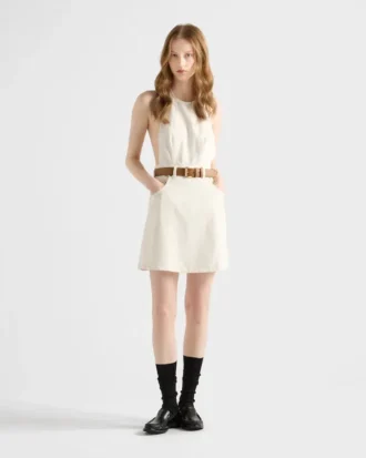 Minivestido de denim