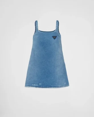 Minivestido de denim orgánico