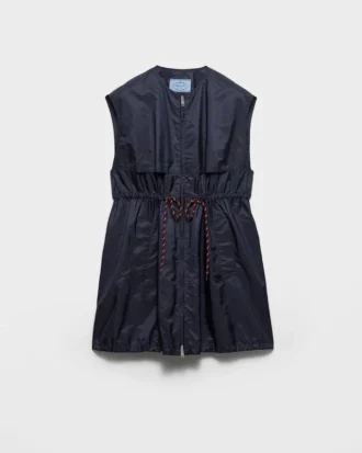 Minivestido ligero y sin mangas de Re-Nylon