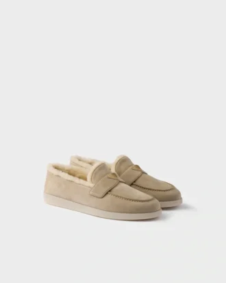 Mocasines de ante
