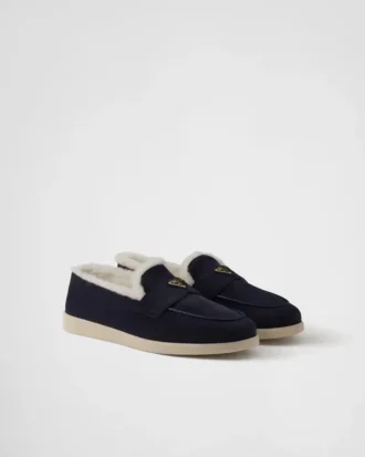 Mocasines de ante