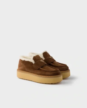 Mocasines de ante