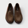 Mocasines de ante