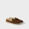 Mocasines de ante y borreguillo