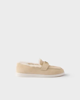 Mocasines de ante y borreguillo