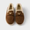 Mocasines de ante y borreguillo