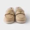 Mocasines de ante y borreguillo