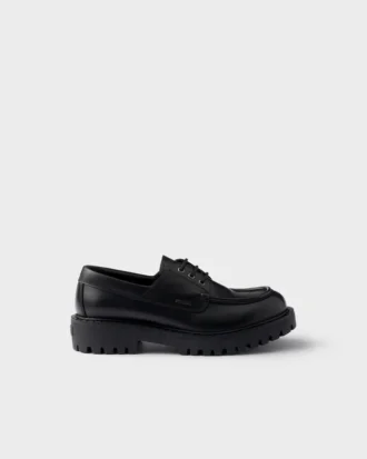 Mocasines de cuero con cordones