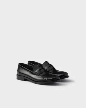 Mocasines de piel cepillada