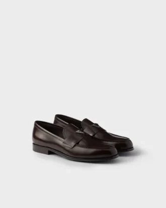 Mocasines de piel cepillada