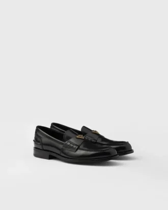Mocasines de piel cepillada
