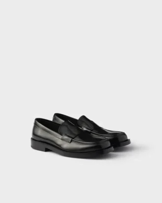 Mocasines de piel cepillada