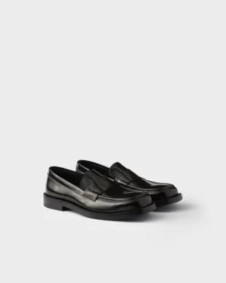 Mocasines de piel cepillada