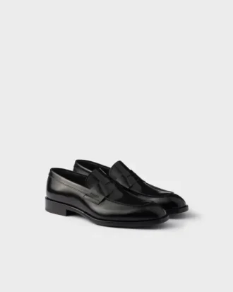 Mocasines de piel cepillada