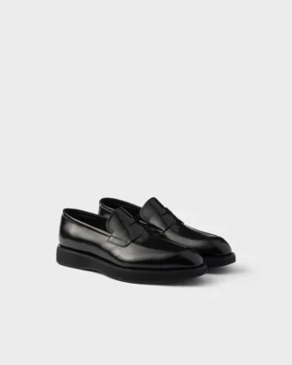 Mocasines de piel cepillada