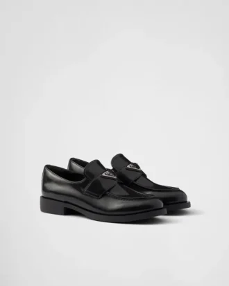Mocasines de piel cepillada