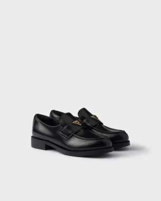 Mocasines de piel cepillada