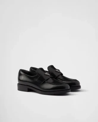 Mocasines de piel cepillada