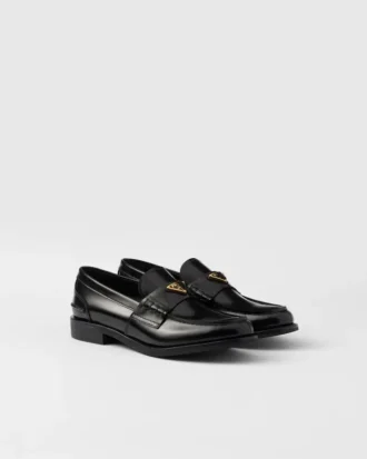 Mocasines de piel cepillada